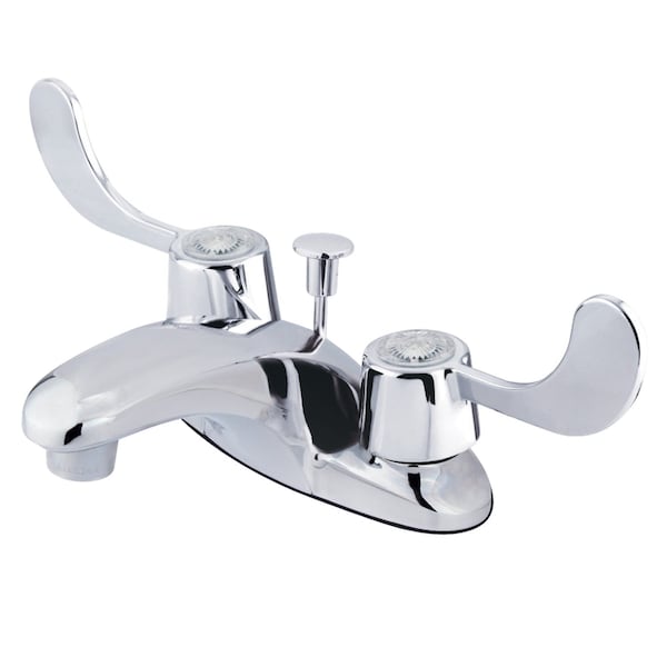 GKB621ADA 4" Centerset Bathroom Faucet, Polished Chrome